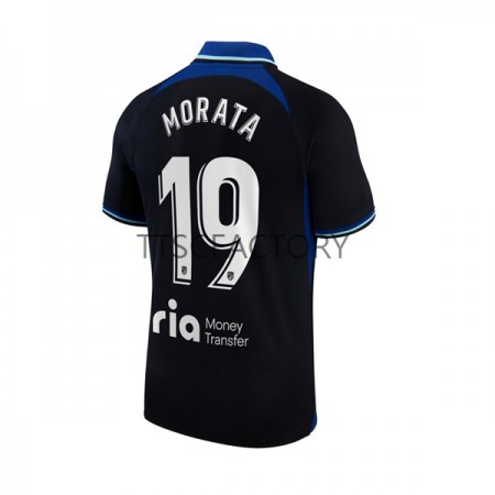 Billiga Fotbollströjor Atlético Madrid Alvaro Morata 19 Borta tröja 2022/23 Kortärmad